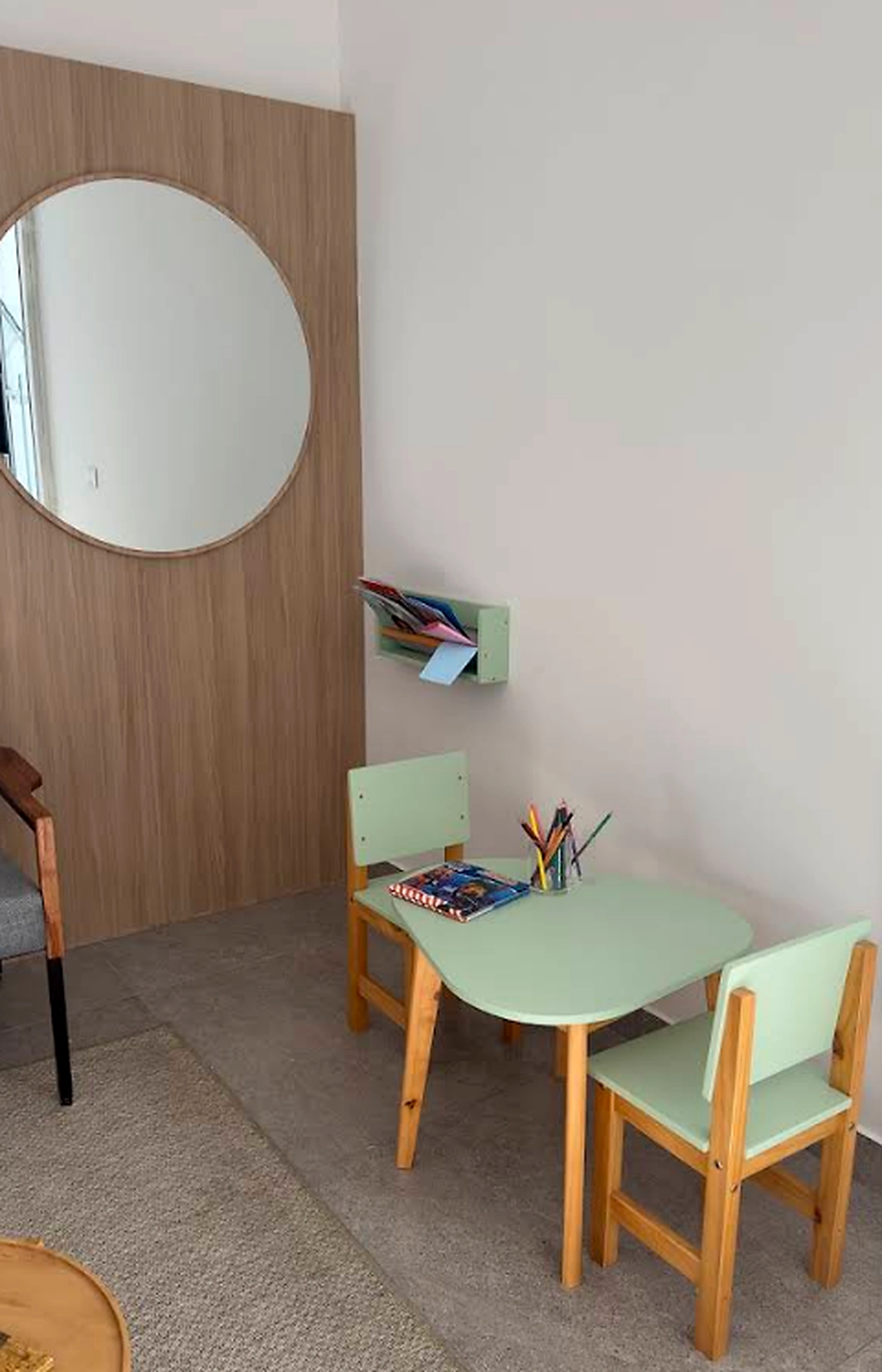 Cantinho infantil acolhedor